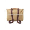 Hot selling canvas messenger bag comfort backpack shoulder bag(ES-Z284)